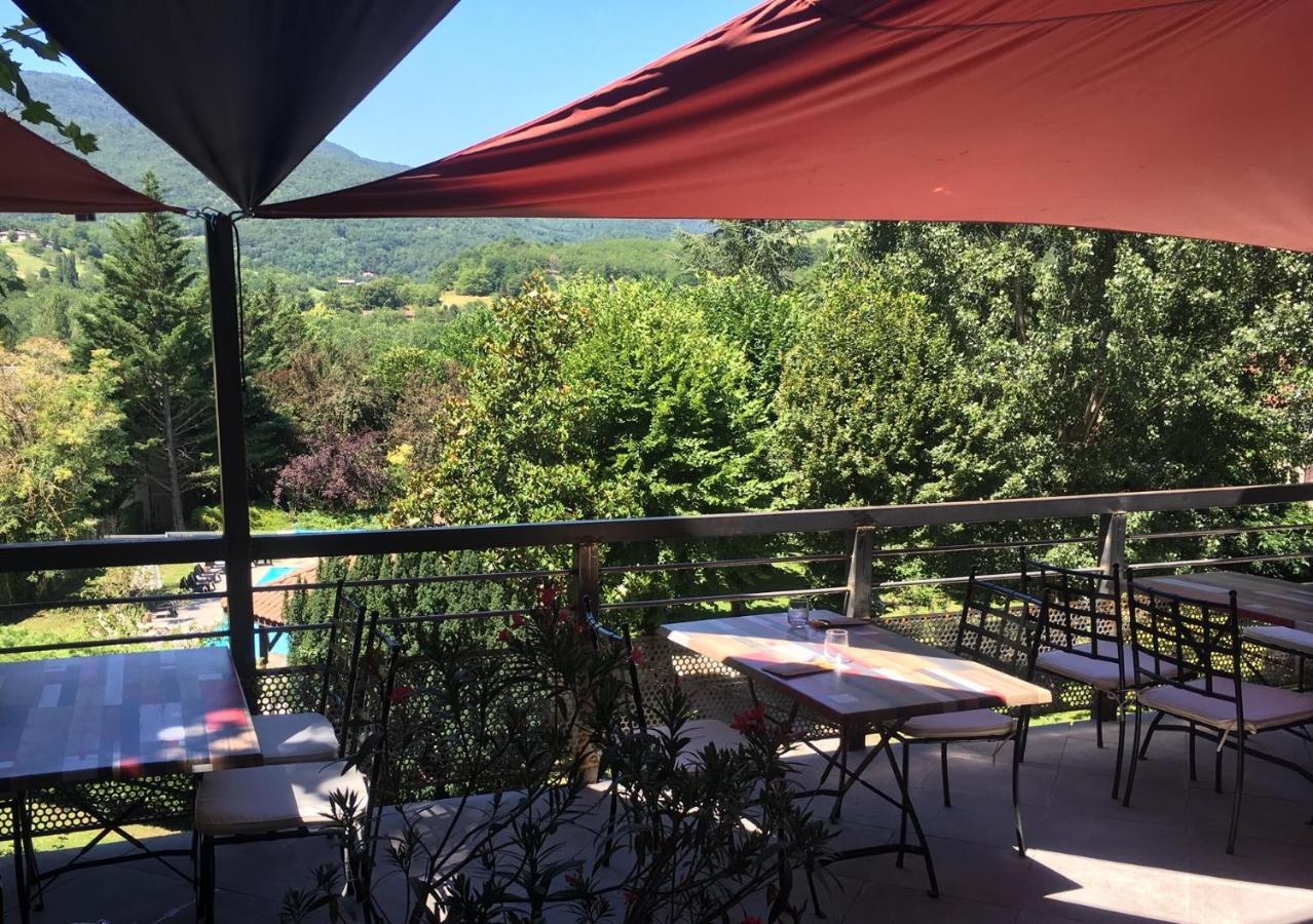 Logis Hotel Restaurant Le Castel Fleuri Saint-Jean-en-Royans Ngoại thất bức ảnh